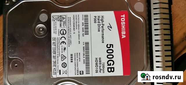 Жесткий диск Toshiba 500гб Воронеж - изображение 1