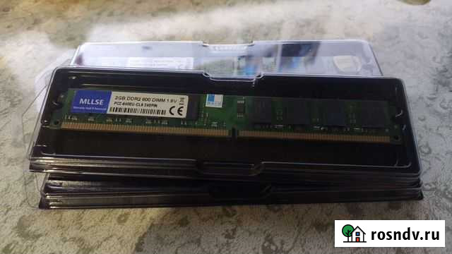Оперативная память ddr2 2gb 800 MHz Тверь - изображение 1