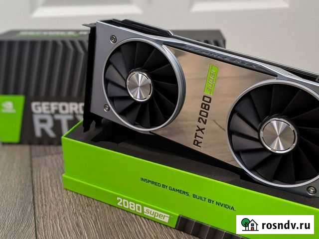 Видео карта Nvidia RTX 2080 super ориг. от Nvidia Мурманск - изображение 1