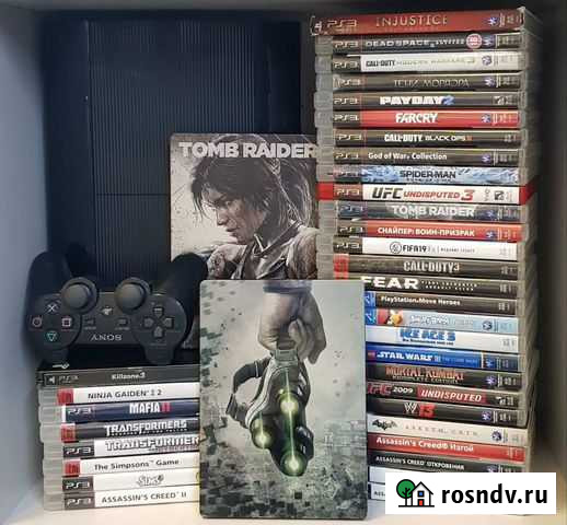 Playstation 3 490gb чёрная в Парке Игр Иваново - изображение 1