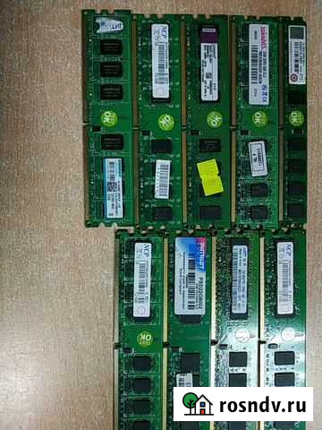 Оперативная память ddr2 2 Гб, под все платформы Липецк - изображение 1