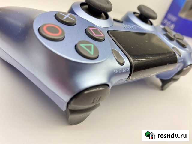 Геймпады dualshock 4,ps4,голубой Барнаул - изображение 1