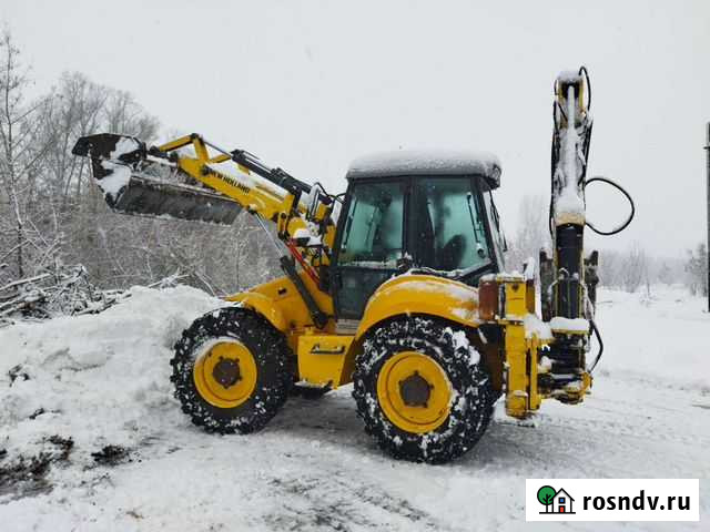 Уборка снега.Аренда.Услуги экскаватора погрузчика Иглино - изображение 1
