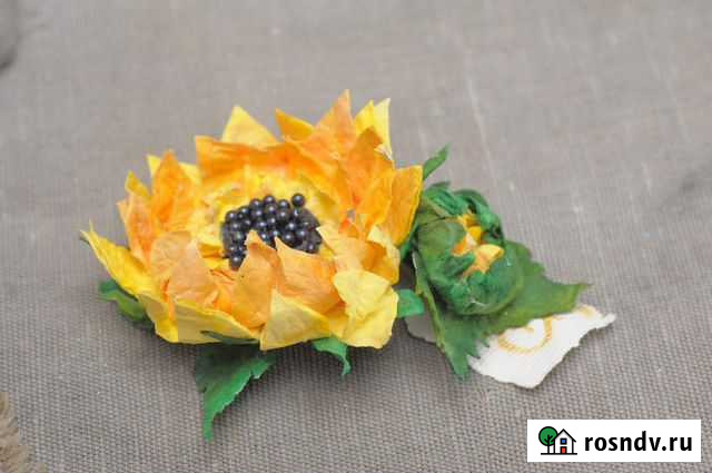 Елочная игрушка Подсолнух Бердск - изображение 1