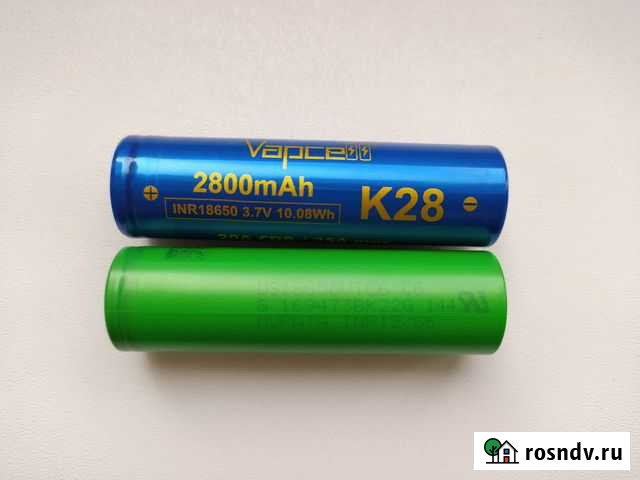 Аккумуляторы 18650 высокотоковые Тольятти - изображение 1