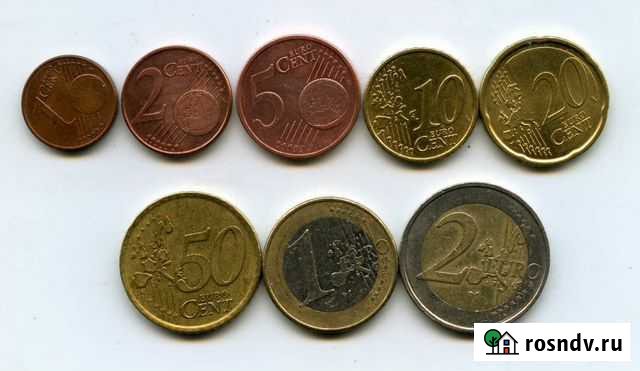 Монеты еврозоны Лысьва - изображение 1