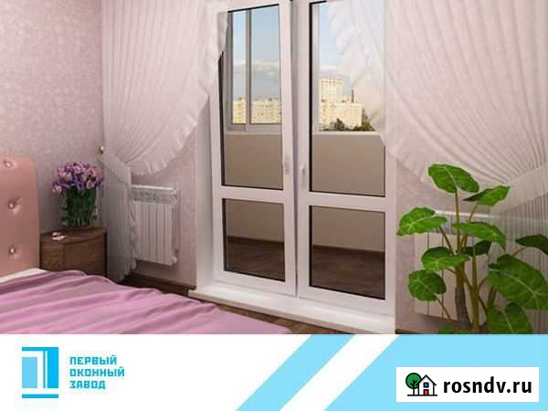 Пластиковые двери со стеклопакетом Краснодар - изображение 1