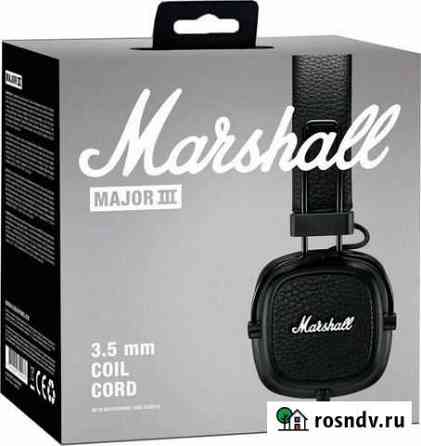Наушники marshall major 3 Петропавловск-Камчатский