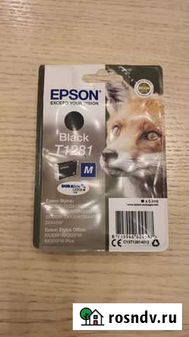 Картриджи для принтера Epson T1281 Екатеринбург - изображение 1