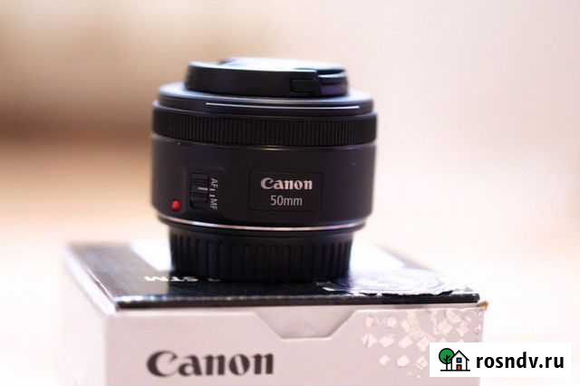 Объектив Canon EF 50mm F1.8 STM Юрга - изображение 1