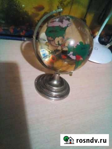 Глобус стеклянный Энгельс - изображение 1