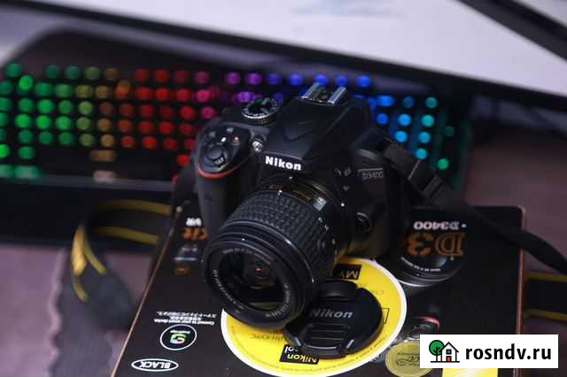 Nikon d3400 18-55 VR KIT Карпинск - изображение 1