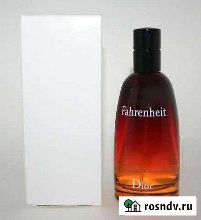 Тестер Dior Fahrenheit 100мл Симферополь - изображение 1
