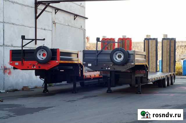 Полуприцеп трал (тяжеловоз) САП 946435 Челябинск - изображение 1