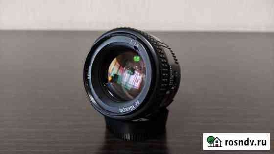 Объектив Nikon AF 50mm F/1.4 Абакан