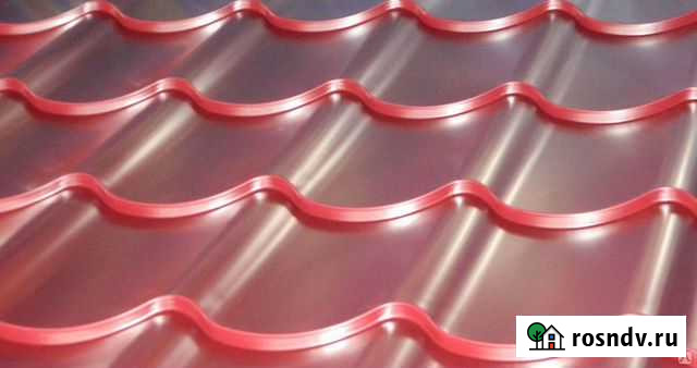 Металлочерепица Norman 0,5 мм Красный Сулин - изображение 1