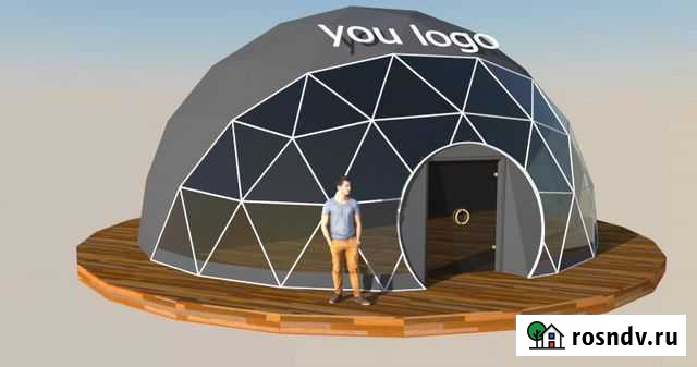 Геокупол, купольный шатер геодезический купол Екатеринбург - изображение 1