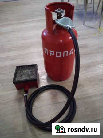 Газовый баллон 12 л с инфракрасной горелкой Иркутск - изображение 1