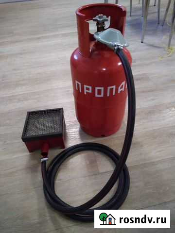 Газовый баллон 12 л с инфракрасной горелкой Иркутск - изображение 1