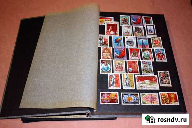 3 больших Советских альбомов с марками Сургут - изображение 1