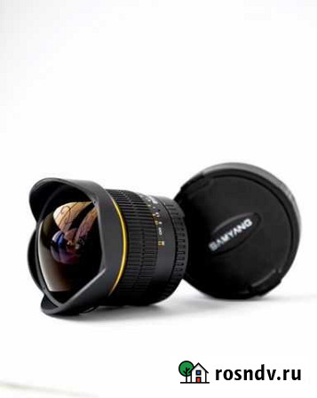 Обьектив Samyang 8mm f3,5 Nikon новый Комсомольск-на-Амуре - изображение 1