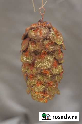 Елочная игрушка Шишка Бердск - изображение 1