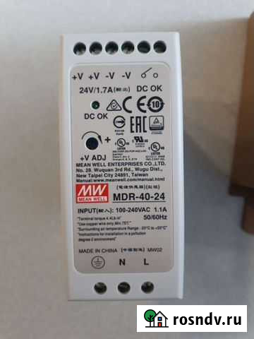 Блок питания 24 вольт MDR-40-24 Нижний Новгород - изображение 1