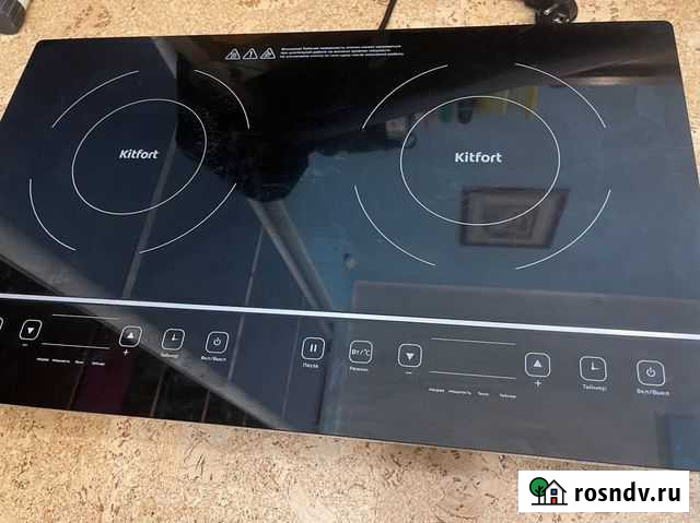 Плитка индукционная настольная 2 конфорки Челябинск - изображение 1