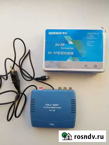 Конвертер AV-RF. Новый Новосибирск - изображение 1