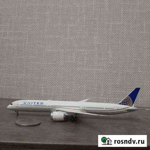 Модель самолета Boeing 787-10. Gemini jets 1/400 Ульяновск