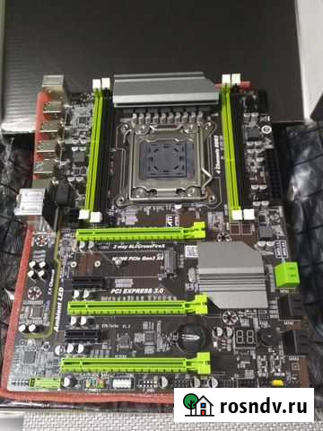 Материнская плата x79 turbo Atermiter 2011 Челябинск - изображение 1