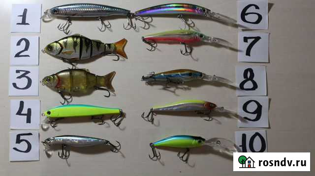 Воблеры Izumi,Duel,Tsuribito,Yo-Zuri,Kosadaka Лениногорск - изображение 1