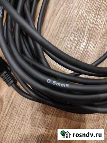 Кабель 3*0.5 мм. 20 метров Новосибирск - изображение 1
