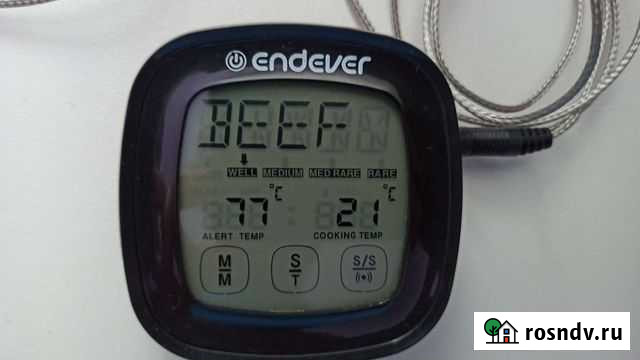Термощуп для мяса endever с таймером сенсорный Ачинск - изображение 1