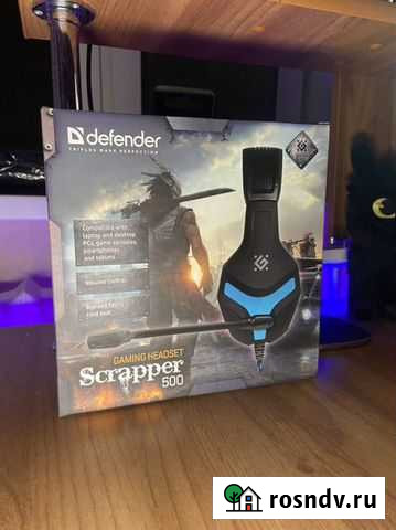 Игровые наушники Defender Scrapper 500(Новые) Ставрополь - изображение 1