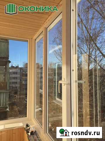 Пластиковое остекление балкона 4,5 м Барнаул - изображение 1