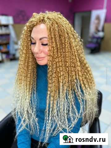 Афролоконы, де дреды, афрокосы, цветные окрашивани Мурманск - изображение 1