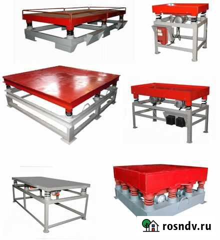 Производим любые вибростолы, г/п от 50 до 10000 кг Астрахань - изображение 1