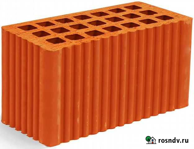 Кирпич керамический пустотелый 2,1нф двойной Арзамас - изображение 1