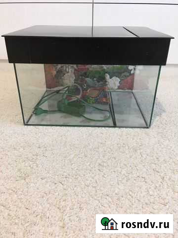 Аквариум-террариум с крышкой Нижнекамск - изображение 1