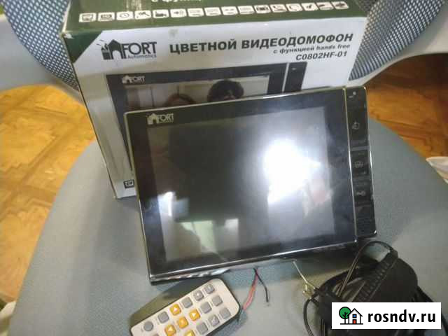 Видеодомофон Fort C0802HF-01 Тимашевск - изображение 1
