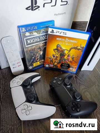 Sony Playstation 5 с дисководом на гарантии Новороссийск - изображение 1