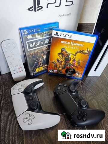 Sony Playstation 5 с дисководом на гарантии Новороссийск - изображение 1