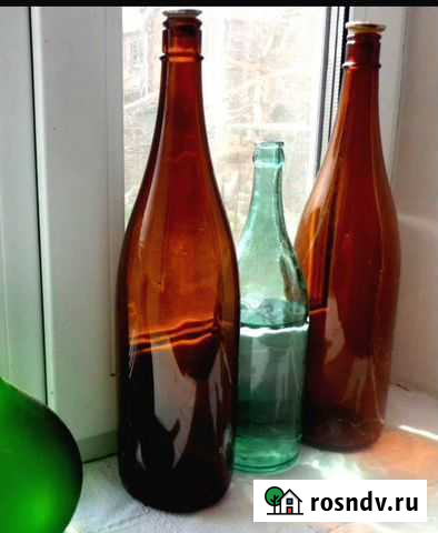 Стеклянные бутылки разные Ростов-на-Дону - изображение 1