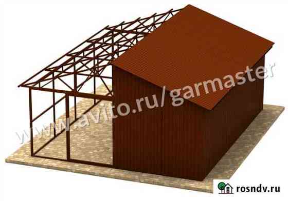 Каркасный гараж Энгельс