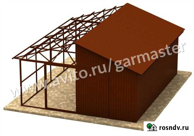 Каркасный гараж Энгельс - изображение 1