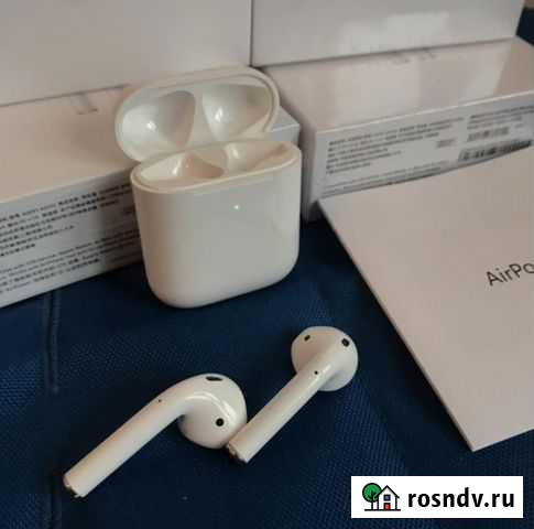 Airpods 2 чип fax3 c aнимацией/доcтавка арт.039528 Брянск - изображение 1