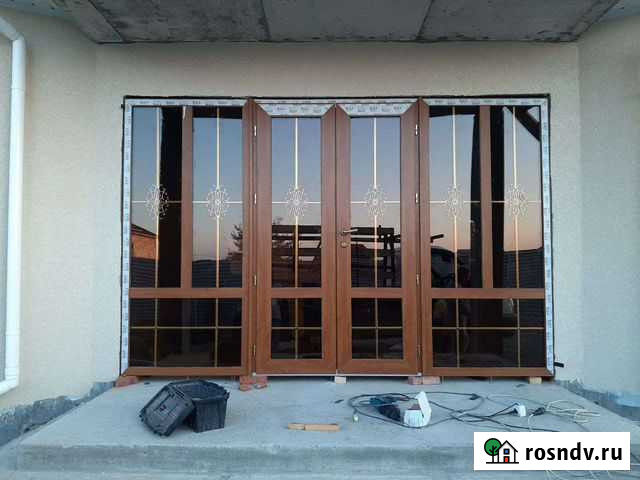 Пластиковые витражи не бу пвх Карабулак - изображение 1