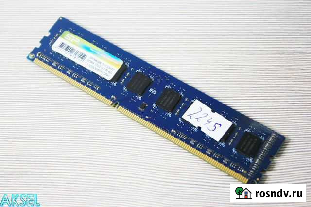 Оперативная память DDR3 4 GB 1333 MHz Silicon Новосибирск - изображение 1