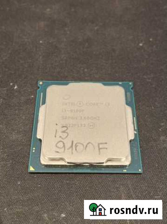I3-9100f 3,6-4,2ghz 4/4 lga 1151 v2 Краснодар - изображение 1